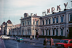 Bahnhof Irkutsk 1985 - Bernhard Saalfeld